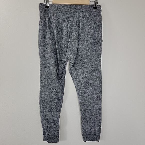 Nike Gray Joggers Sweatpants Small Soft Fleece Tapered Cuffed Logo Pants - Picture 3 of 5